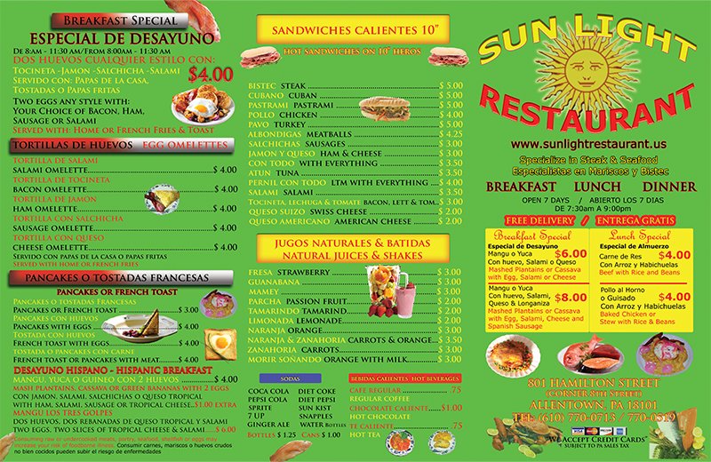 Menu-restaurant